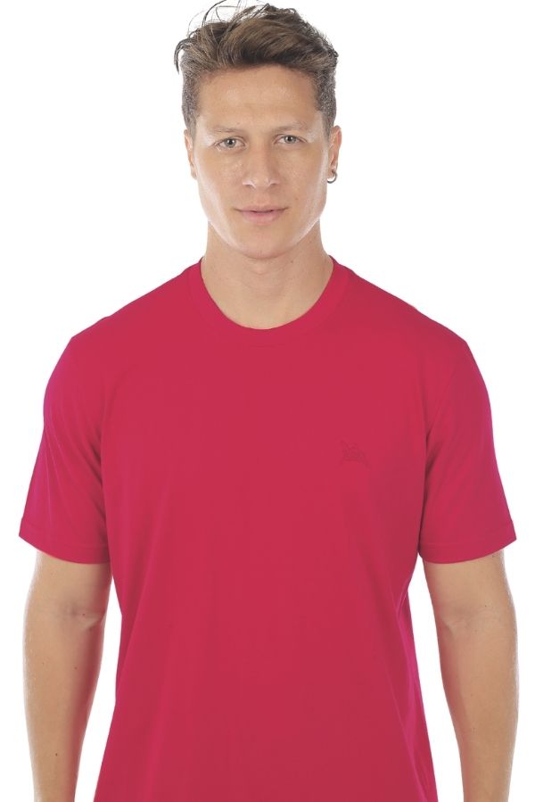 CAMISETA MASCULINA BÁSICA CEREJA IDIOS