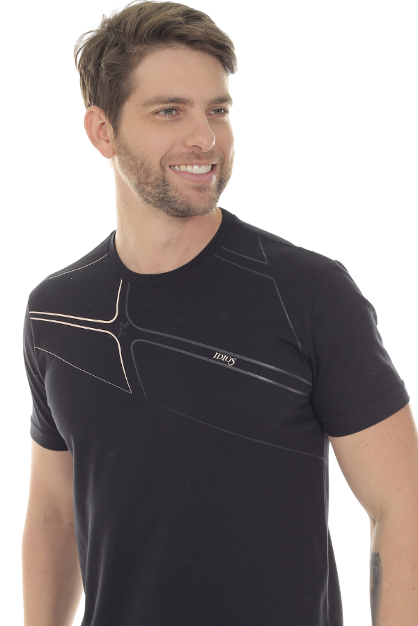 CAMISETA MASCULINA GINAN IDIOS