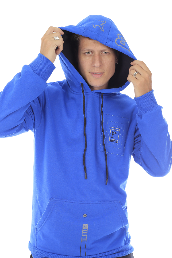 MOLETOM MASCULINO CAPUZ THE LAND IDIOS