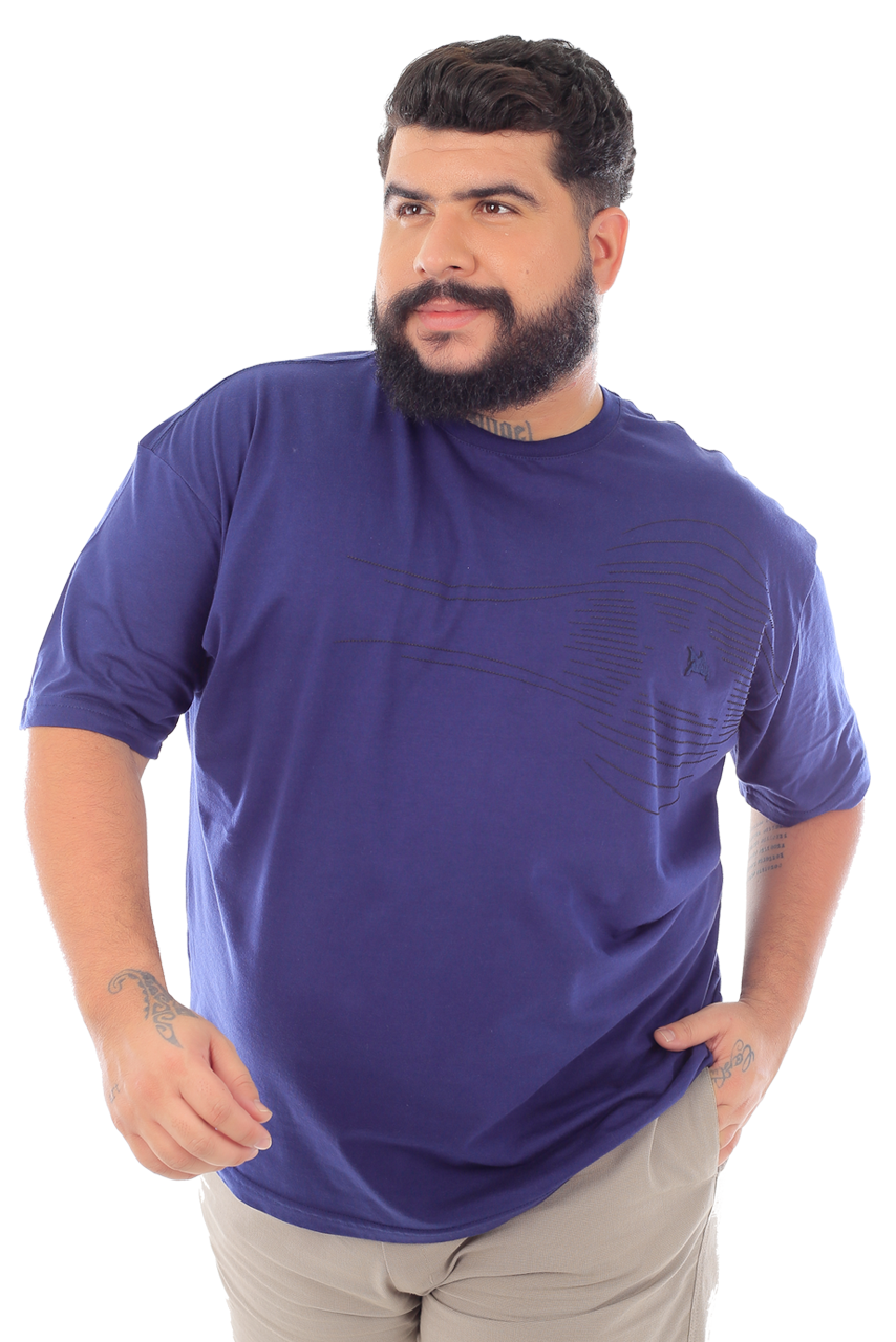 CAMISETA MASCULINA PLUS SIZE MIAMI IDIOS