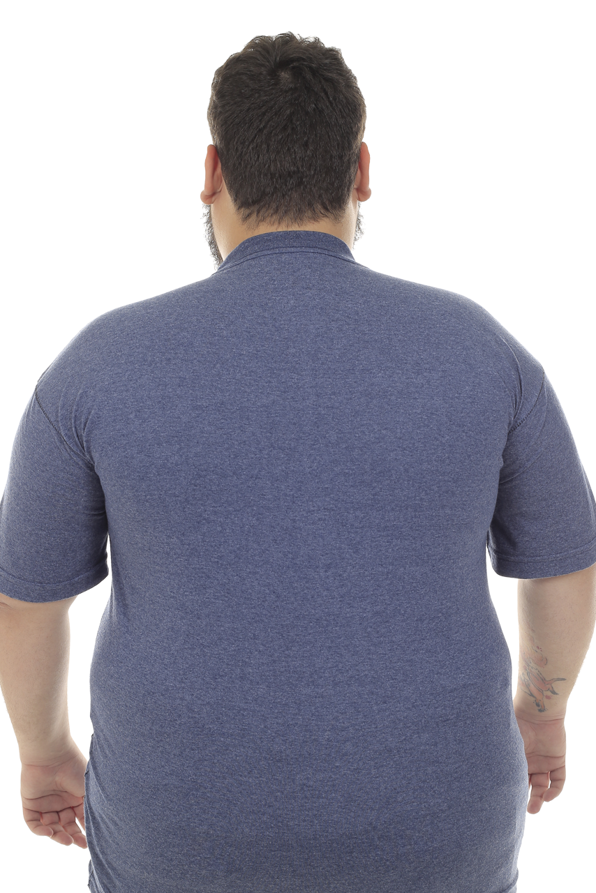 CAMISETA MASCULINA PLUS SIZE BELLATRIX IDIOS