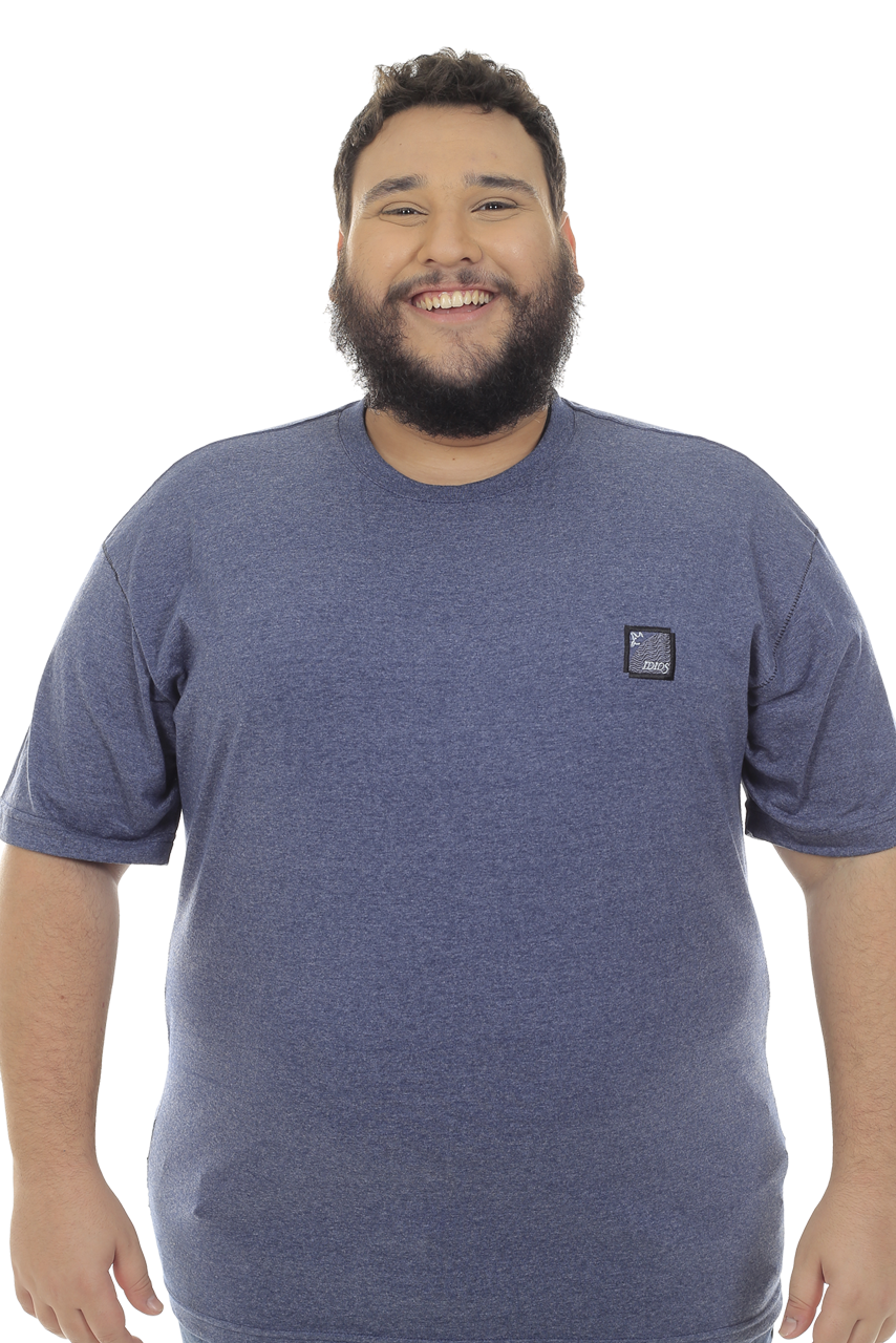 CAMISETA MASCULINA PLUS SIZE BELLATRIX IDIOS