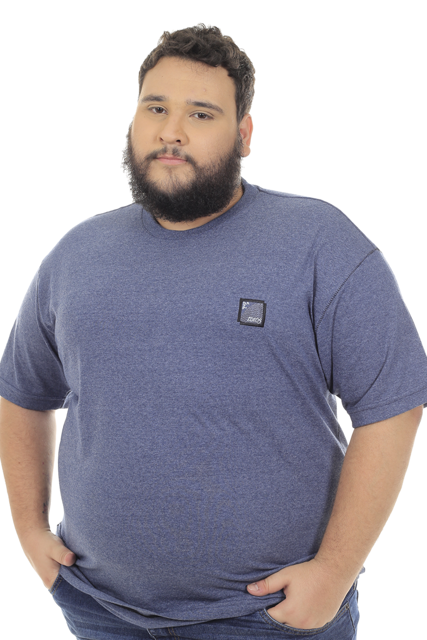 CAMISETA MASCULINA PLUS SIZE BELLATRIX IDIOS