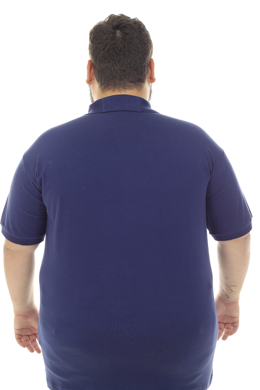 POLO MASCULINA PLUS SIZE ACQUARI IDIOS