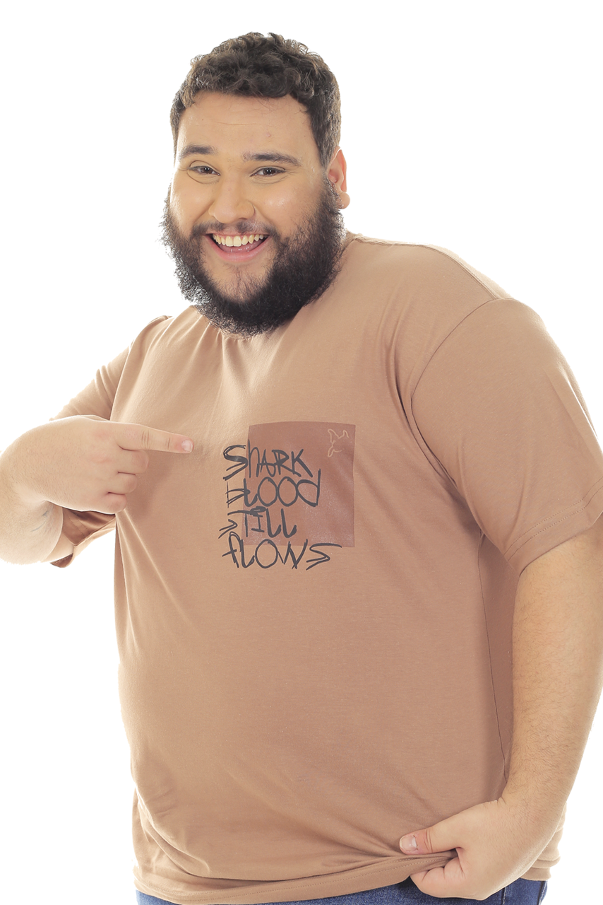 CAMISETA PLUS SIZE EDENN