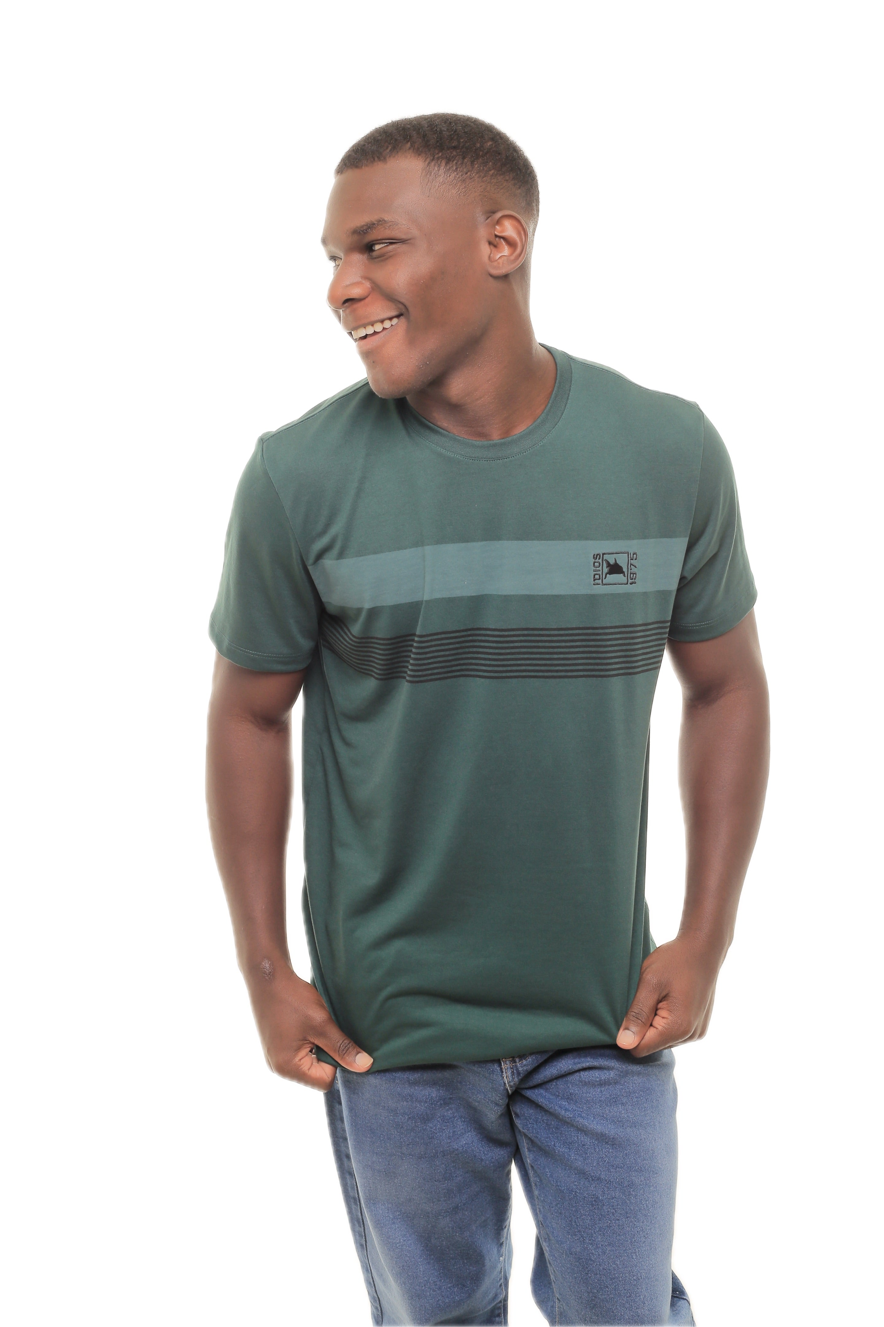 CAMISETA MASCULINA SAITAMA IDIOS