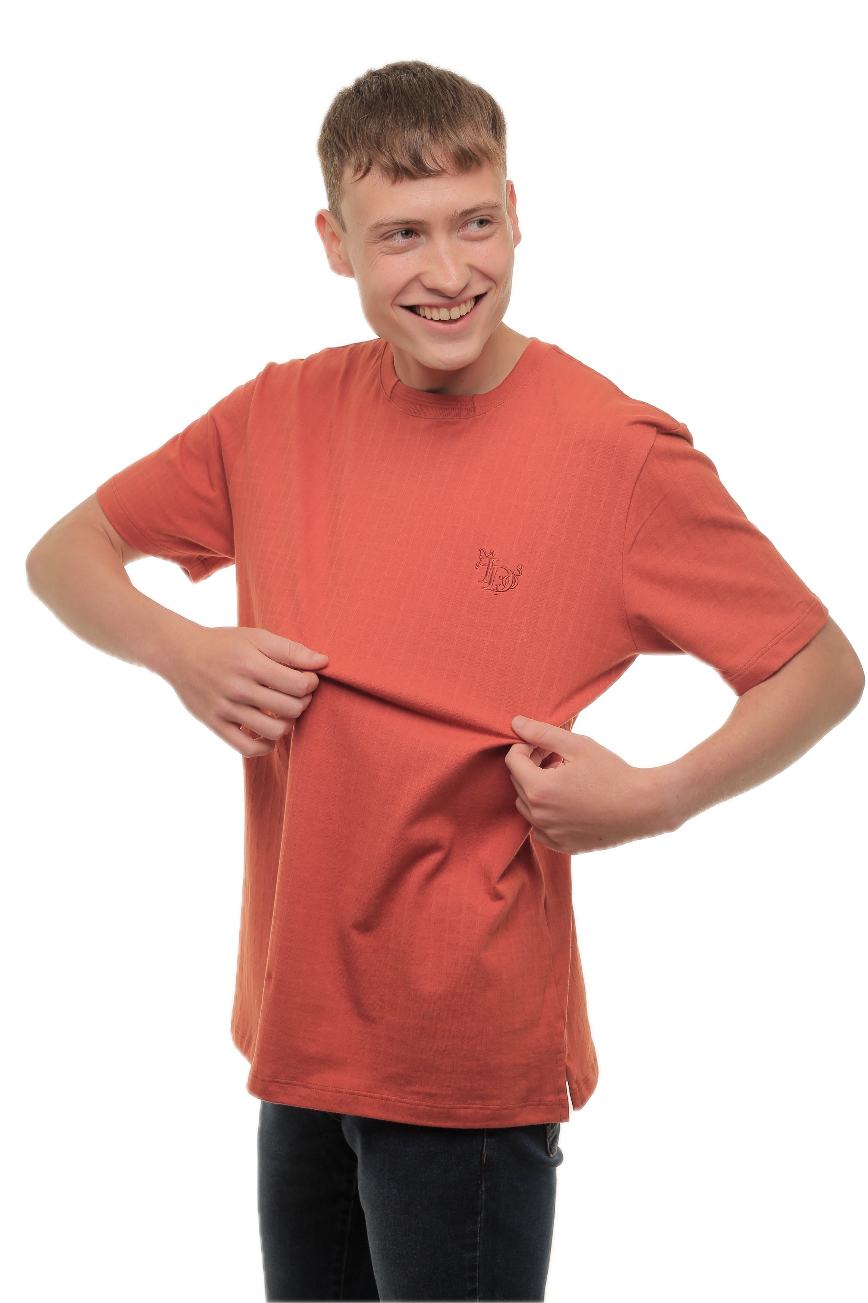 CAMISETA MASCULINA TARTAN IDIOS