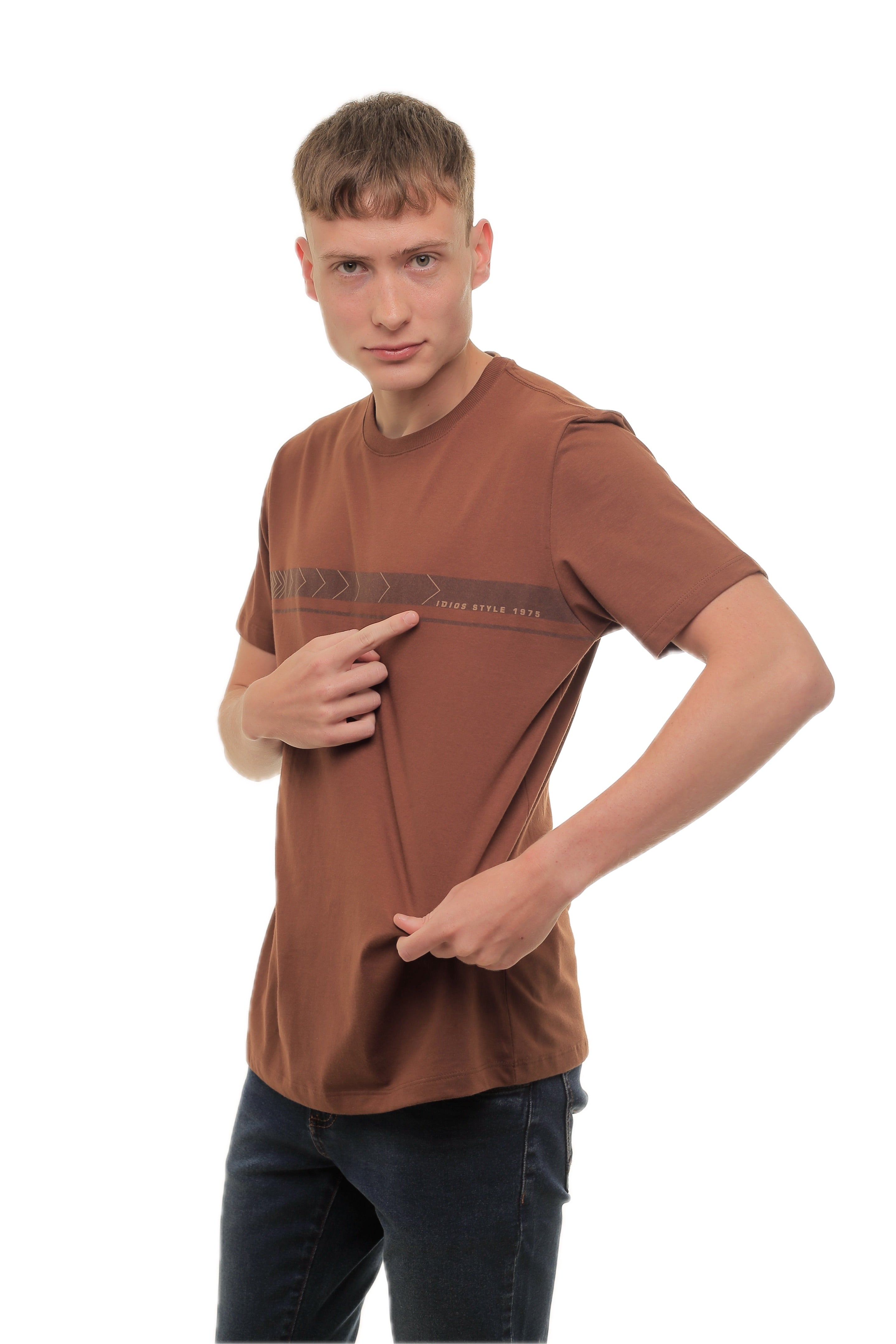 CAMISETA MASCULINA SHIMO IDIOS
