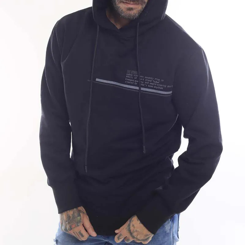 MOLETOM CAPUZ FECHADO FLAMES