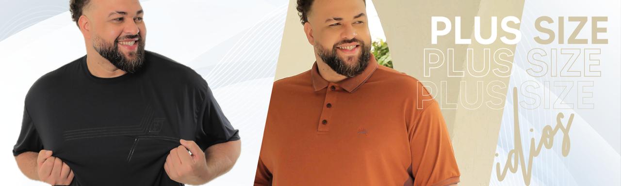 Plus size - Camisetas básicas