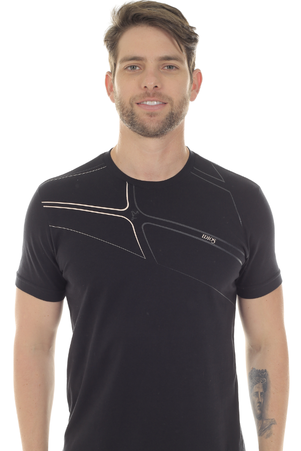 CAMISETA MASCULINA GINAN IDIOS