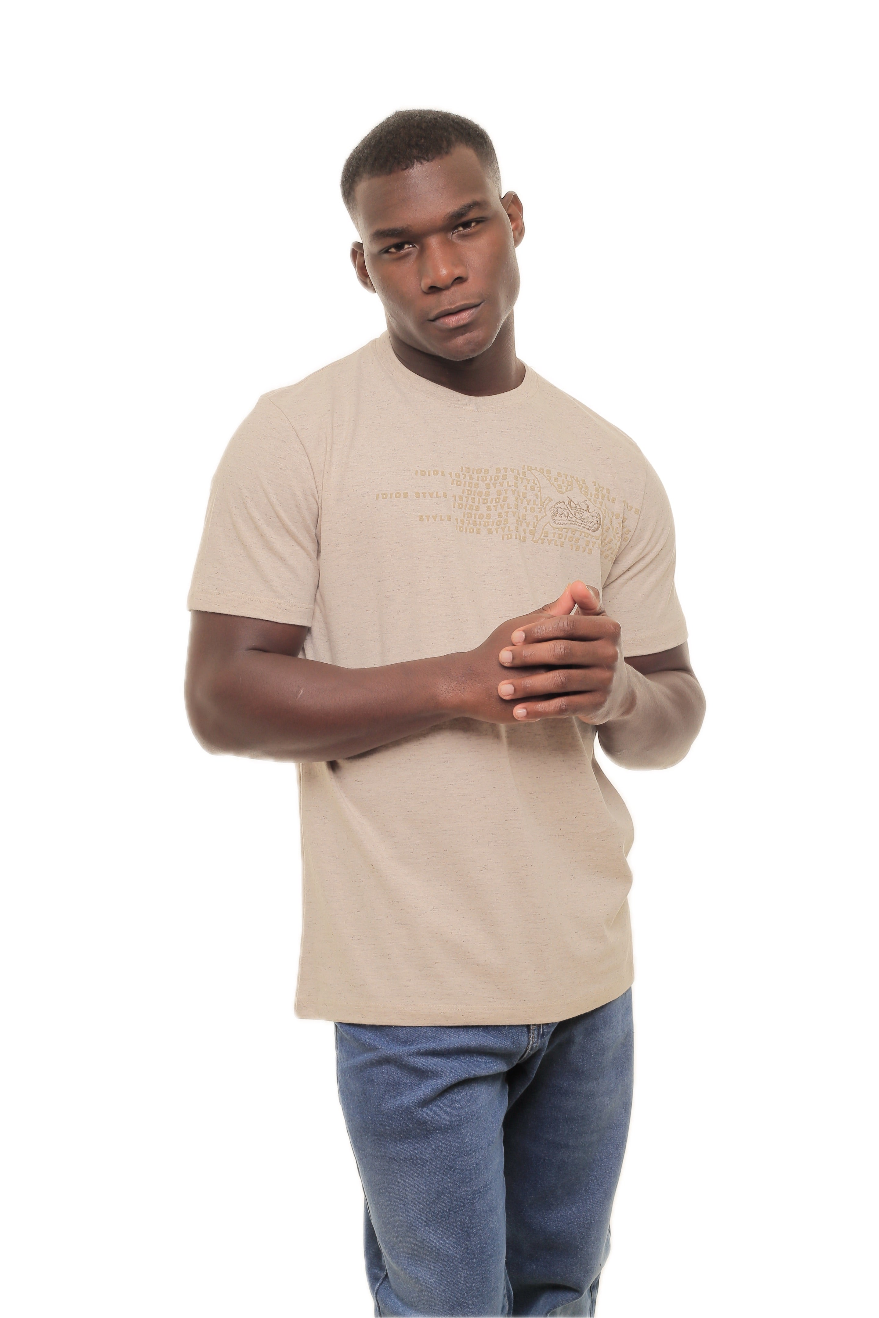 CAMISETA MASCULINA MANIWA IDIOS