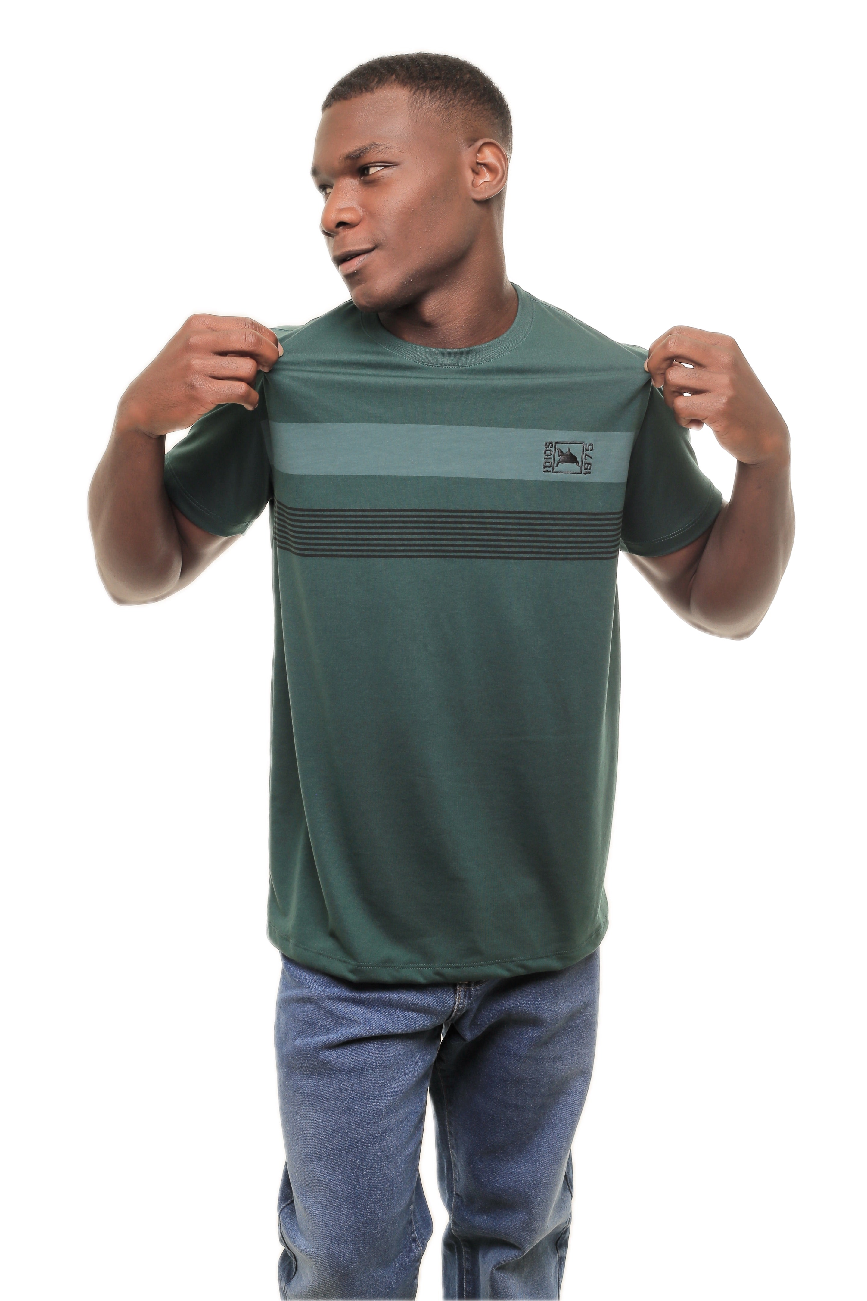 CAMISETA MASCULINA SAITAMA IDIOS