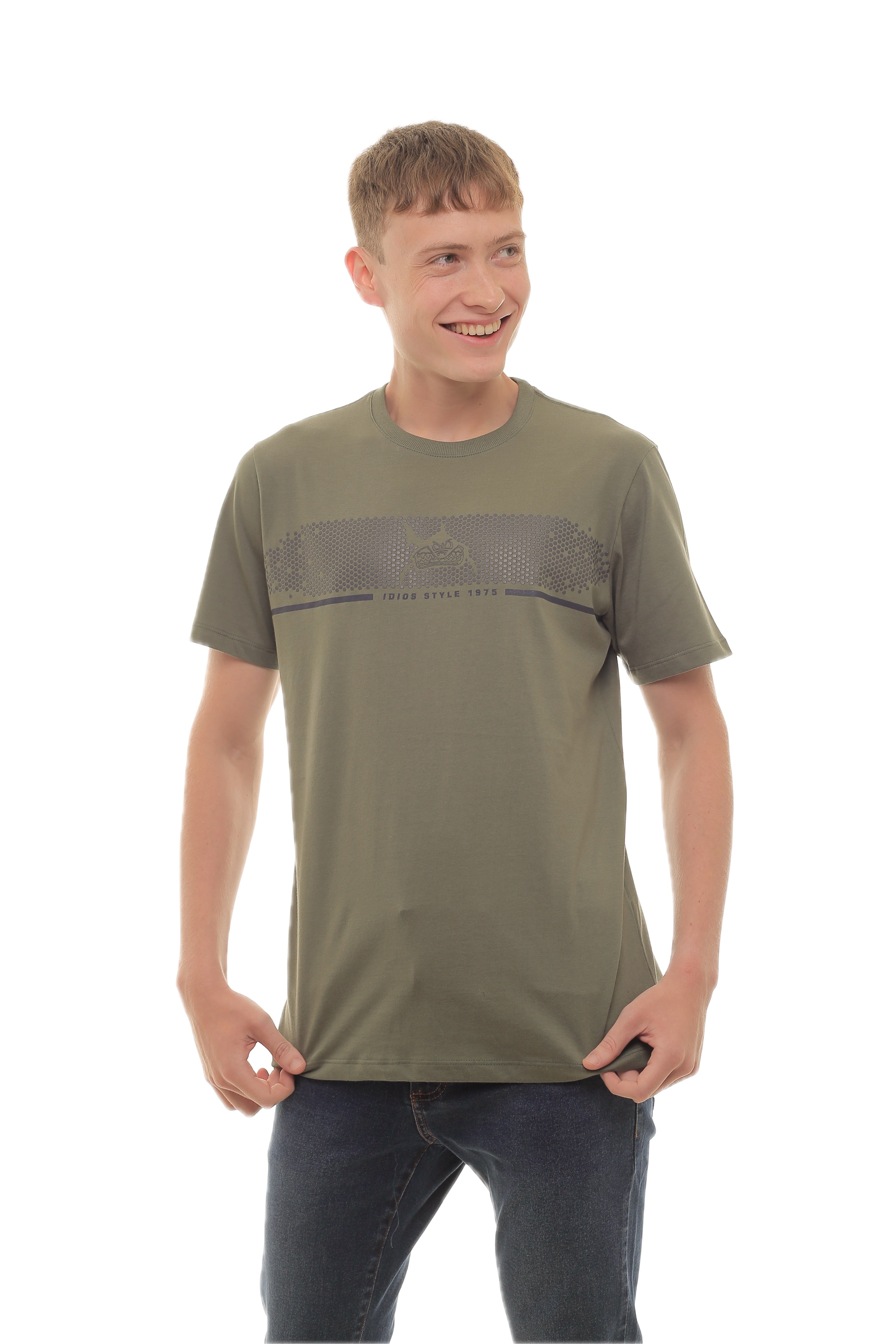 CAMISETA MASCULINA GION IDIOS