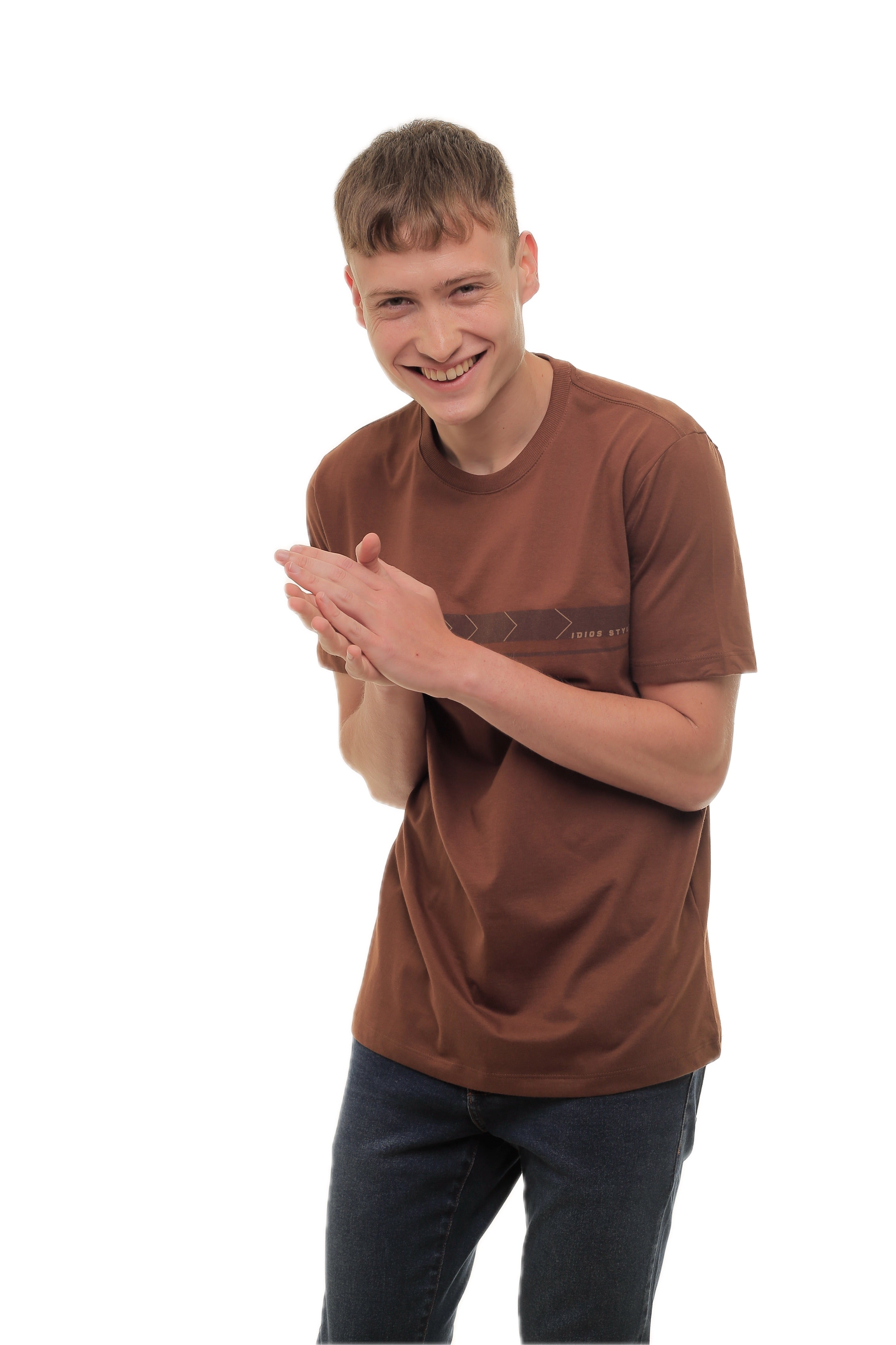 CAMISETA MASCULINA SHIMO IDIOS