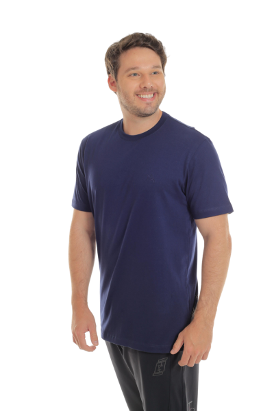 CAMISETA BÁSICA MARINHO